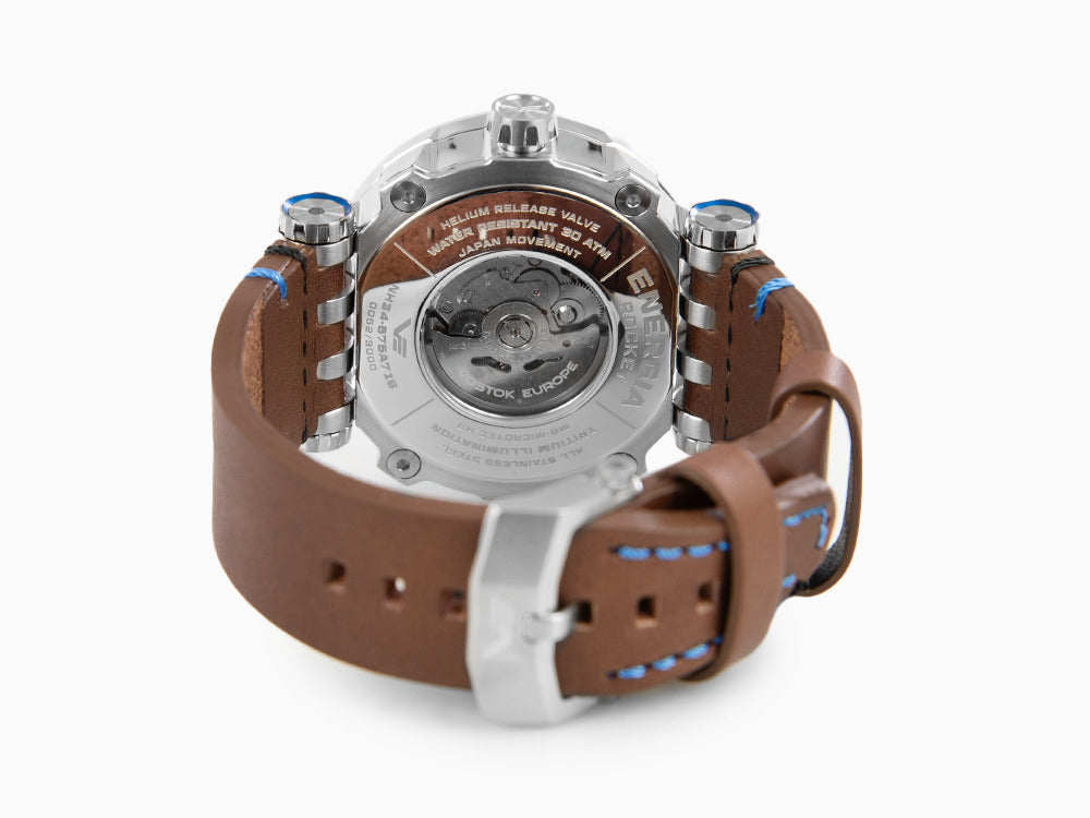 Vostok Europe Energia II GMT Automatic Watch, Blue, Limited Ed, NH34-575A716