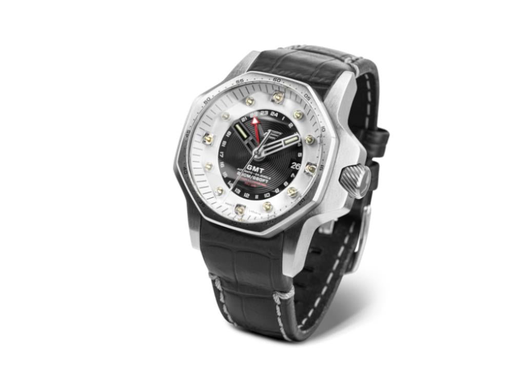 Vostok Europe Atomic Age Automatic Watch, Black, 48 mm, Tritium, NH34-640A702