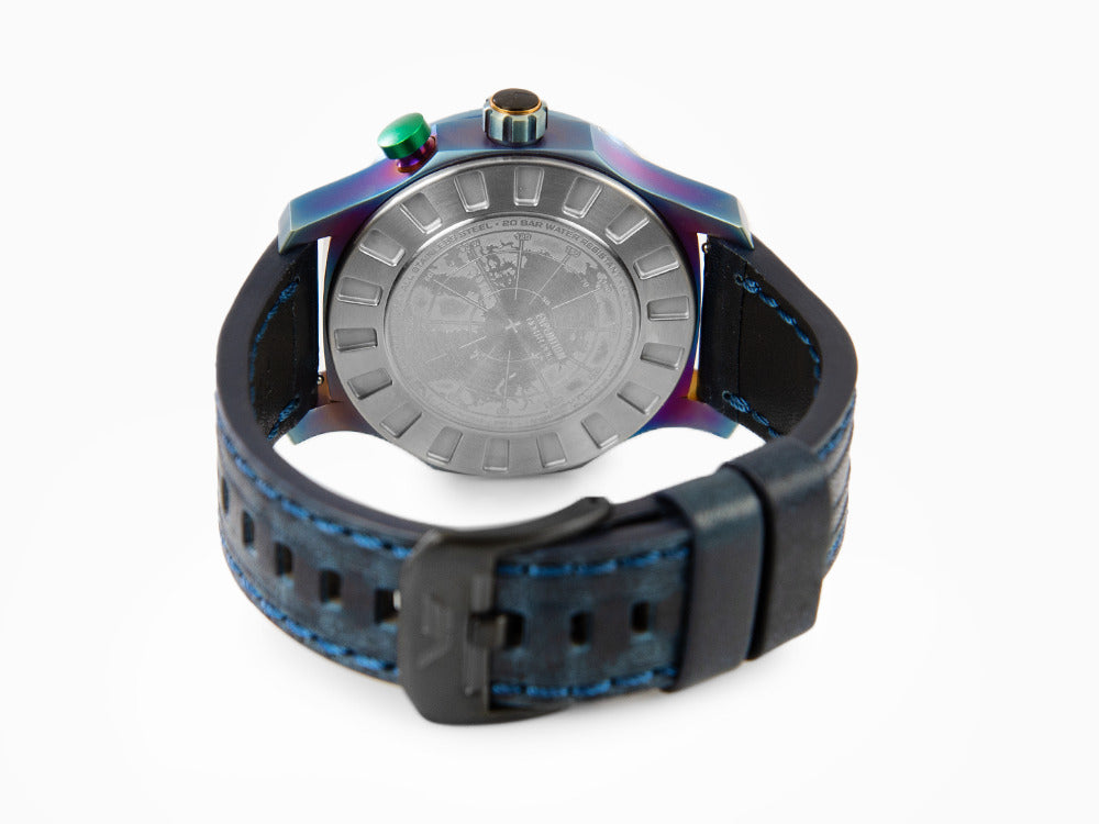 Vostok Europe Expedition North Pole Polar Light Quartz Watch, Blue, VS57-595D737