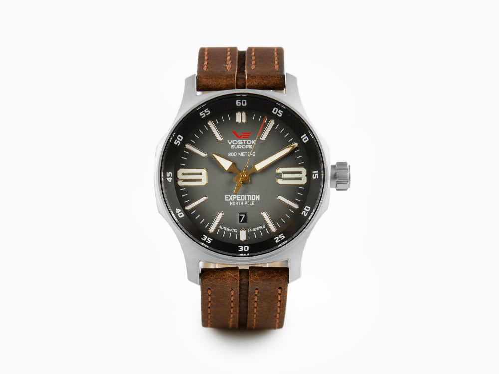 Vostok Europe Expedition North Pole Automatic Watch, Black, 43mm, YN55-592A555