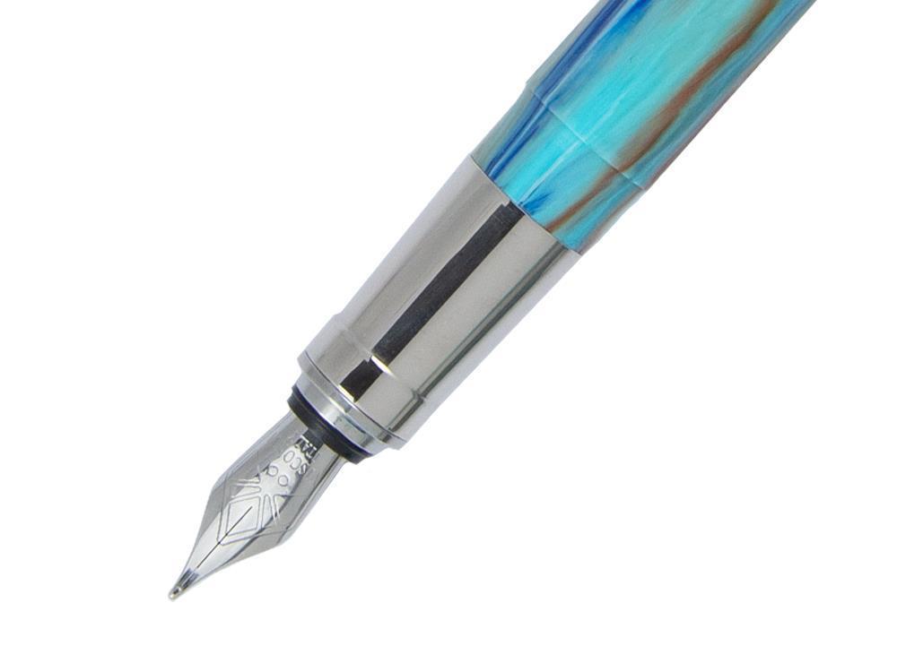 Visconti Van Gogh Portrait in Blu Fountain Pen, Resin, KP12-01-FP