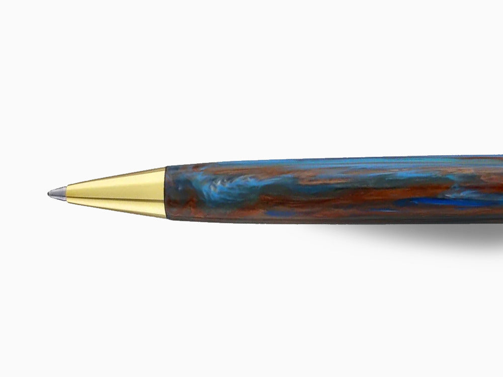 Set Visconti Van Gogh Oiran Ballpoint pen, Acrylic Resin, Violet, KP12-22-BP