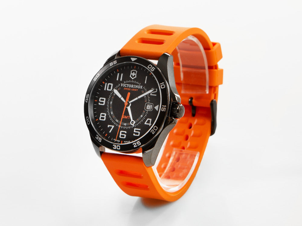 Victorinox Fieldforce Sport GMT Quartz Watch, Black, 42 mm, V241897