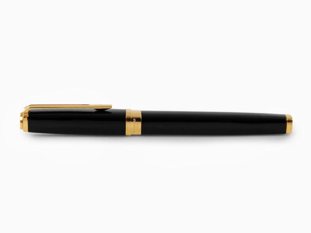 Waterman Fountain Pen Exception Slim Black -Gold Trims- S0636940