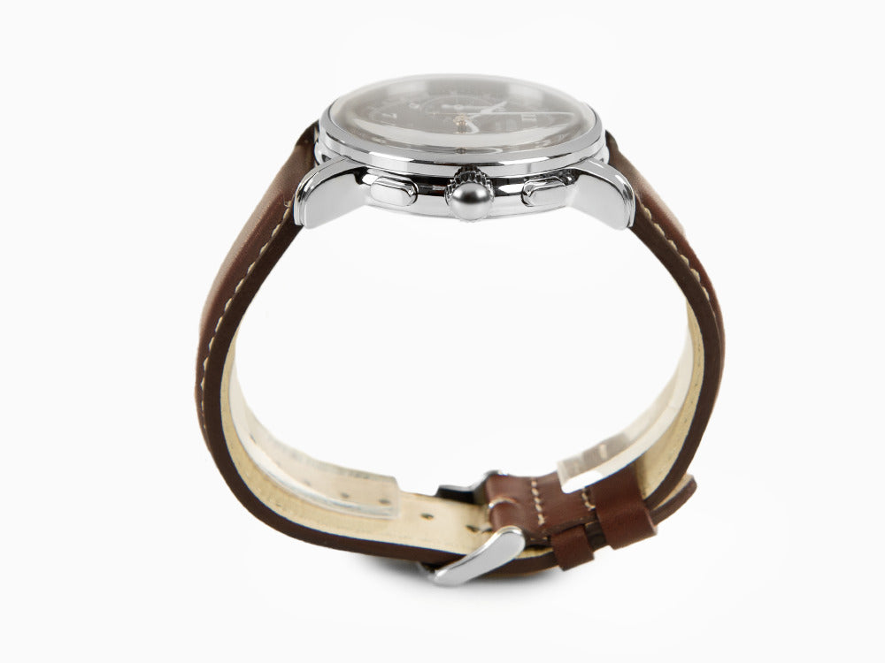 Zeppelin LZ126 Los Angeles Quartz Watch, Red, 42 mm, 7614-6