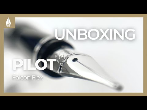 Pilot Falcon Fountain Pen, Black, Flexible Nib, Falcon-Black