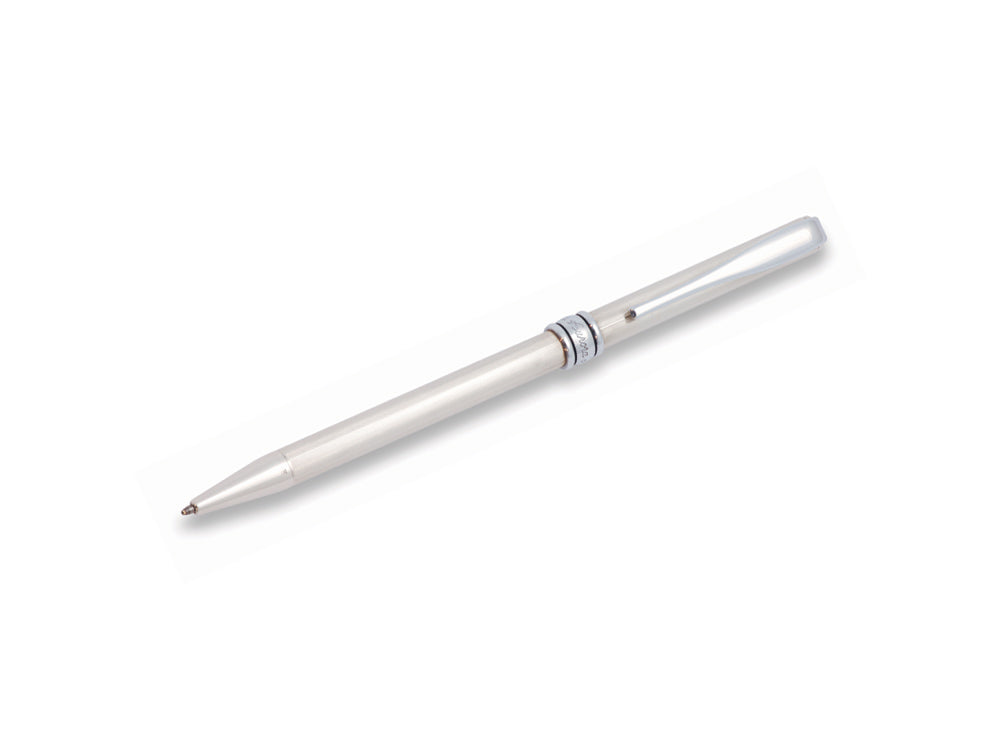 Aurora Magellano Ballpoint pen, Silver, Chrome Trim, A40