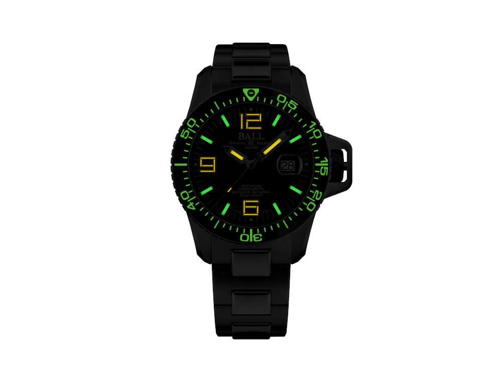 Ball Engineer Hydrocarbon EOD Automatic Watch, Black, 42 mm, DM3200A-S2C-BK