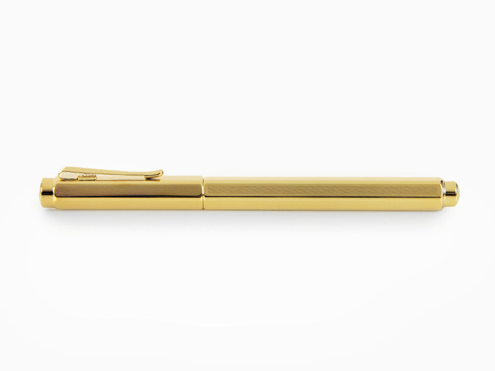 Caran d´Ache Ecridor Chevron Rollerball pen, PVD Gold, Gold, 838.208