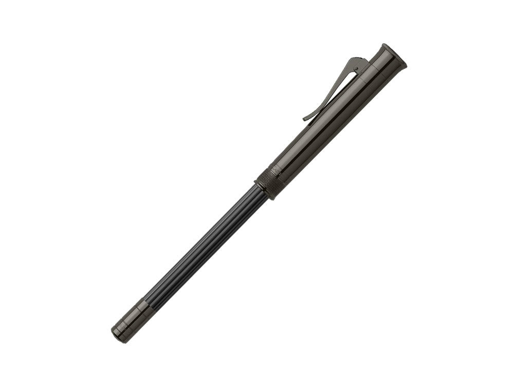 Graf von Faber-Castell Perfect Pencil "Black Edition" Wood, PVD Titanium,118531