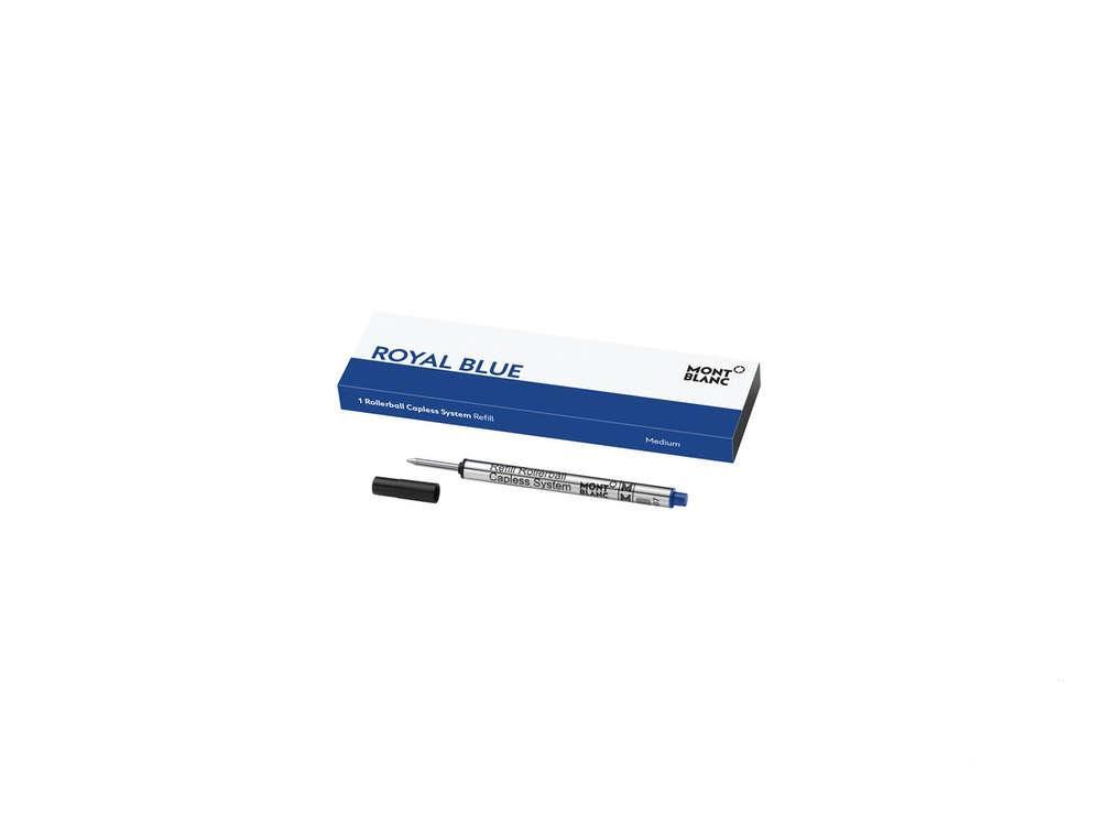 Rollerball refill Capless System Montblanc, Blue, Medium, 128243