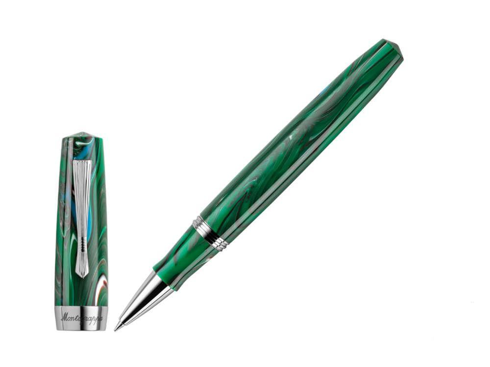 Montegrappa Elmo 02 Cortina Rollerball pen, Resin, Stainless Steel, ISE2RRAG