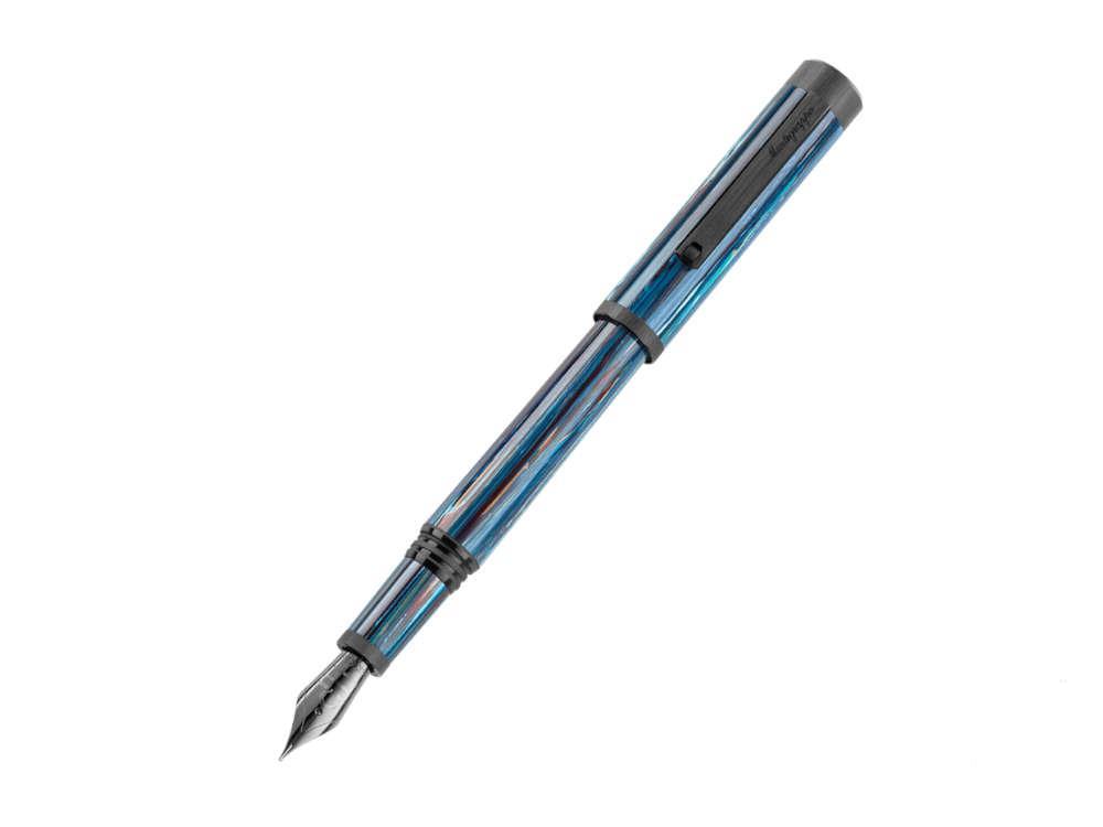 Montegrappa Zero Zodiac Libra Fountain Pen, 14K, Limited Ed, ISZEZ-4C-B8
