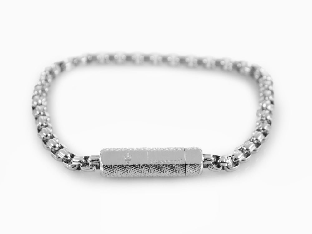 Maserati Gioielli Bracelet, Steel, Silver, JM223ATK22