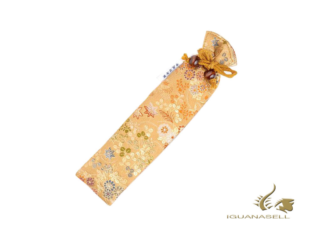 Nakaya Pen Case Textile, Yellow, 1 Writing Instrument, Soft