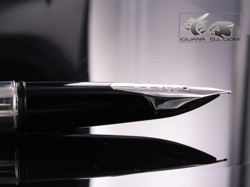 Namiki Pilot Mt Fuji & Wave -Sterl. Silver Fountain Pen