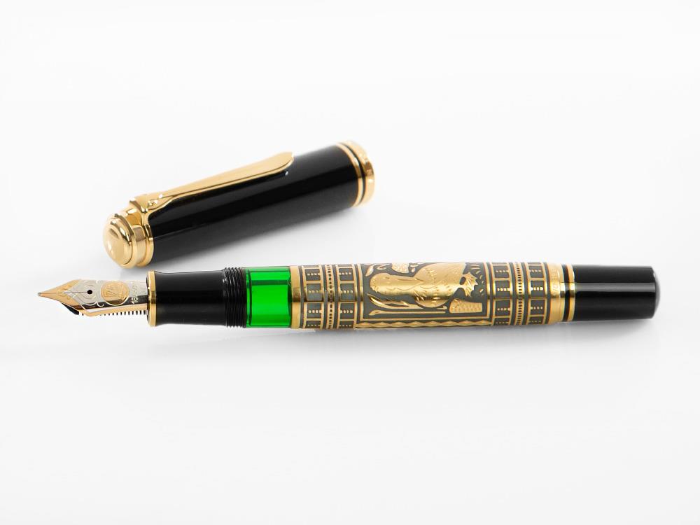 Pelikan Toledo M900 Fountain Pen, Gold, Resin, 921387