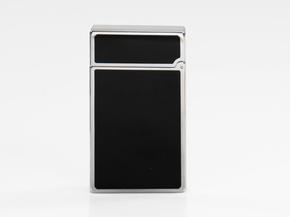 S.T. Dupont Ligne 2 Lighter New Le Grand, Palladium trim, Black, C23010