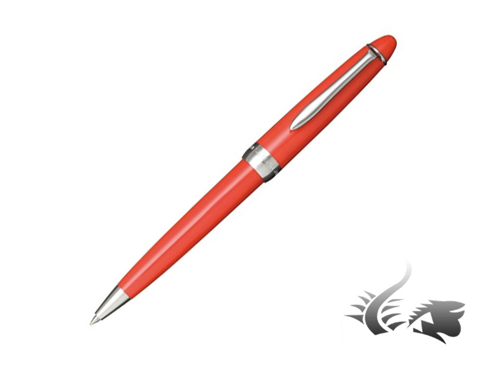 Sailor Procolor 300 Ballpoint pen, Acrylic Resin, Red, Chrome trim, 16-0305-233