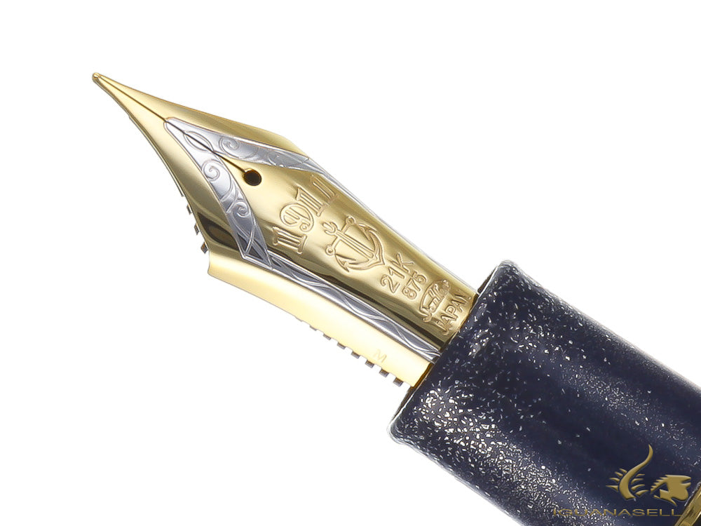 Sailor Taki to Shizen Kingfisher & Waterfall Maki-e Fountain Pen, L.E