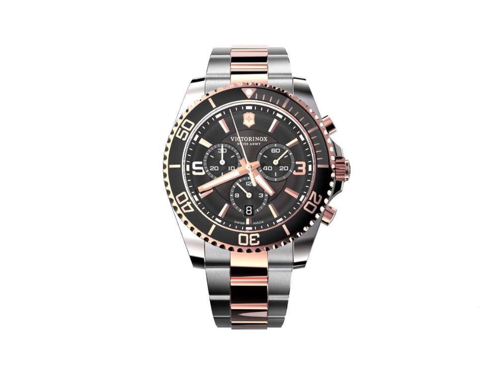 Victorinox Maverick Chronograph Quartz Watch, Black, 43 mm, V241952