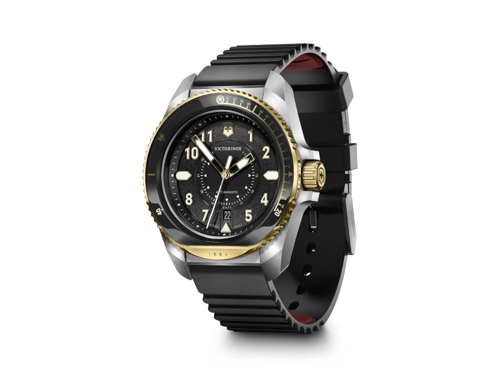 Victorinox Journey 1884 Quartz Watch, Black, 43 mm ,PVD, V242014