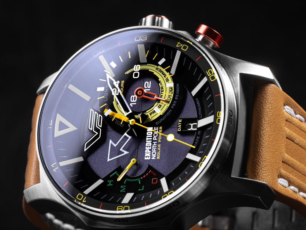 Vostok Europe Expedition North Pole Polar Day Quartz Watch, Blue, VS57-595A735