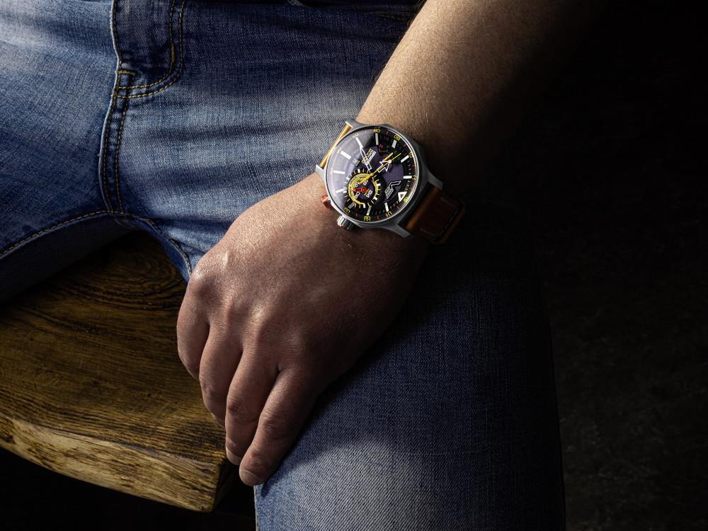 Vostok Europe Expedition North Pole Polar Day Quartz Watch, Blue, VS57-595A735