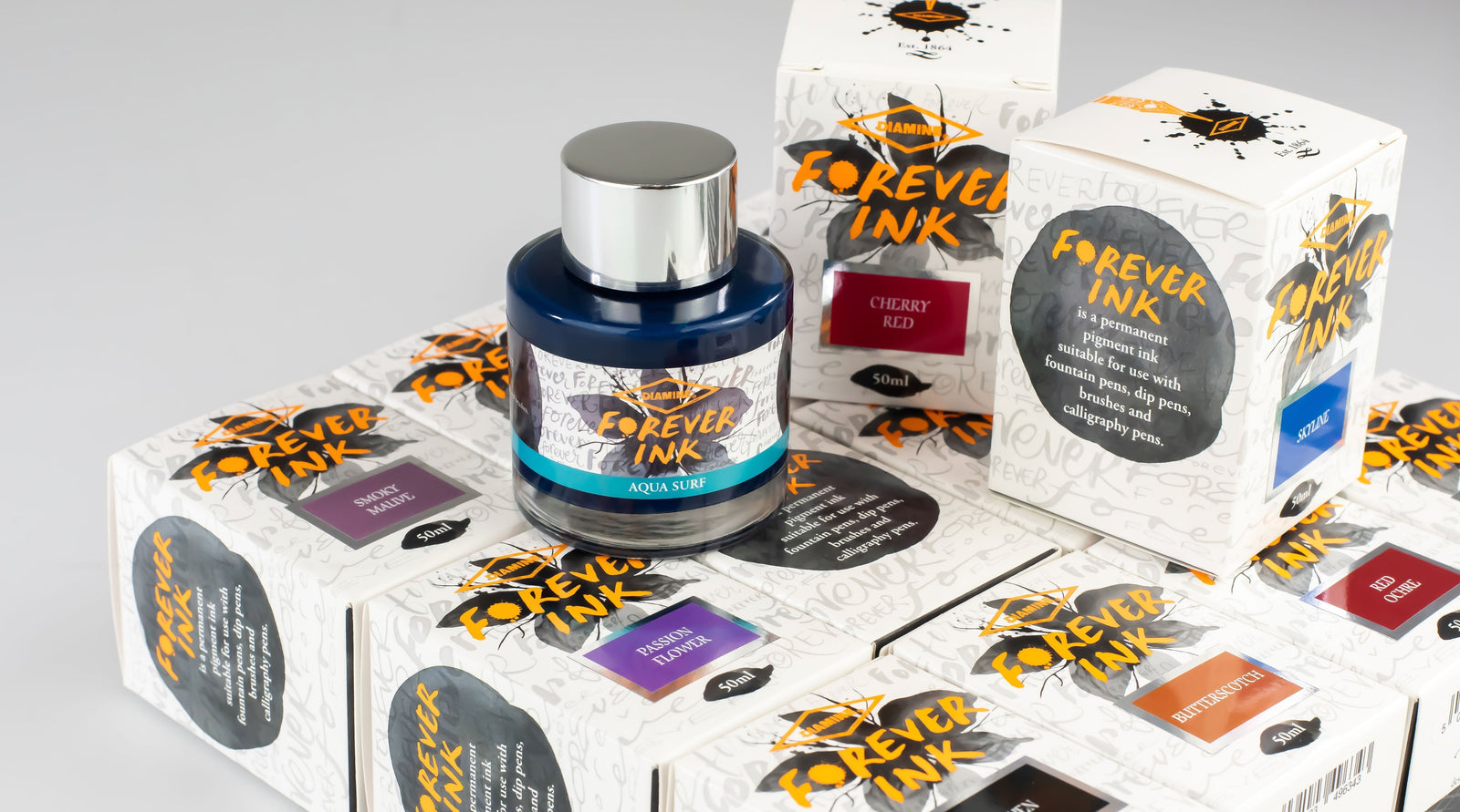 Cill Ink Diamine Forever Ink: inks that last forever - Iguana Sell