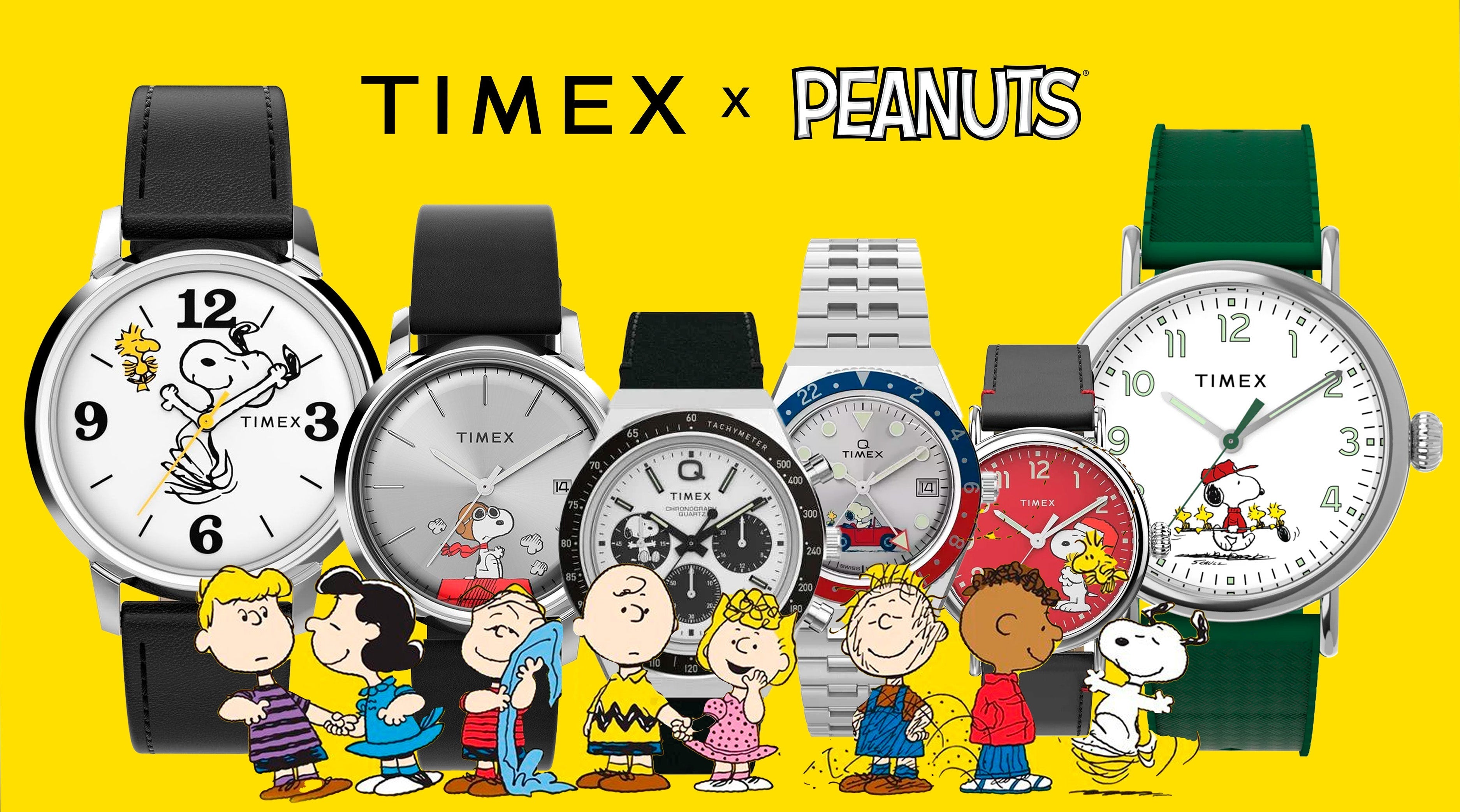 Timex x Peanuts: the watches that stole the world