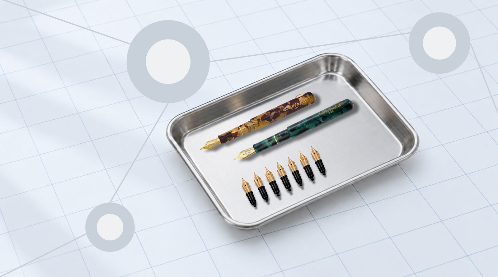 1. NIB TEST — Types of fountain pen nibs: find the right one for you