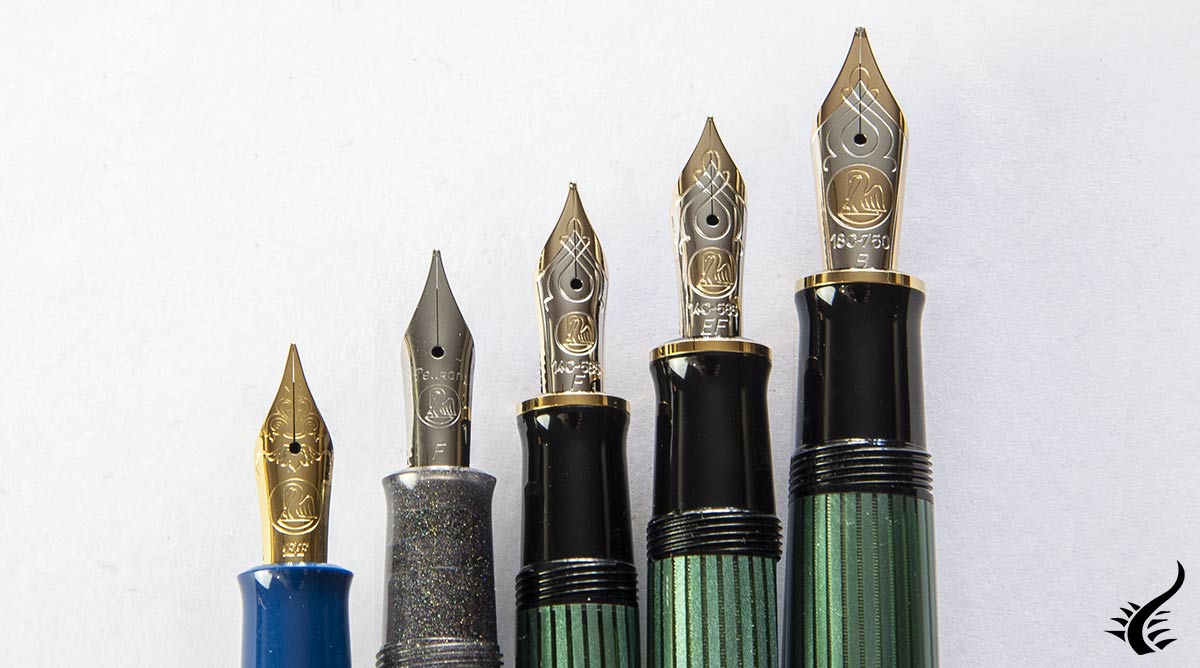 Pelikan ゴールド/シルバー、R450 Pelikan M450 (2004-2006) Fountain Pen - Lt Green Tortoise w