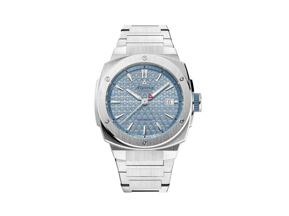 Alpina Alpiner Automatic Watch, Light Blue, 39x40.50mm, Steel, AL-525LB3AE6B