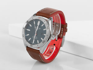 Alpina Alpiner 4 Automatic Watch, AL-525, Blue, 44mm, Leather strap