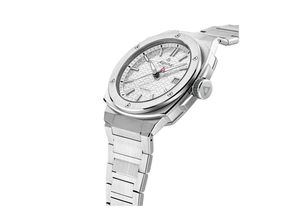 Alpina Alpiner Automatic Watch, Silver, 39x40.50mm, Titanium, AL-525S3AE1B