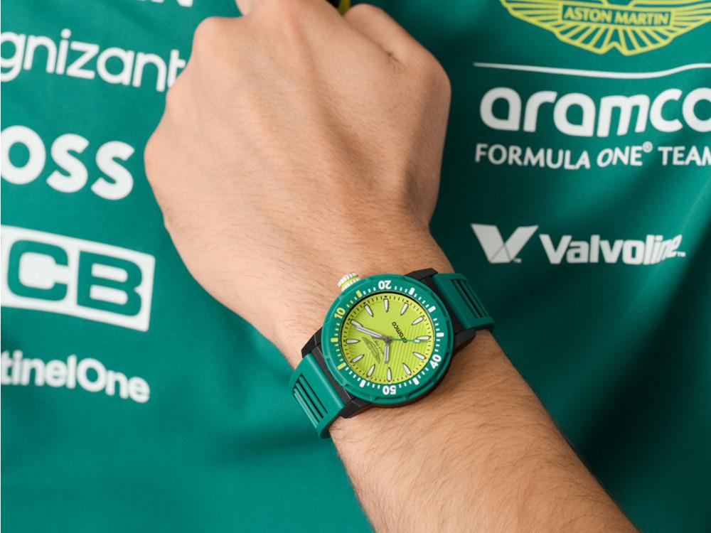 Aston Martin PDK-F1 Team Quartz Watch, Green, 40 mm, MTFK1F501