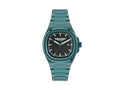 Aston Martin Icon GPQ Quartz Watch, Recycled Steel, Black, 42 mm, MTIG2S606