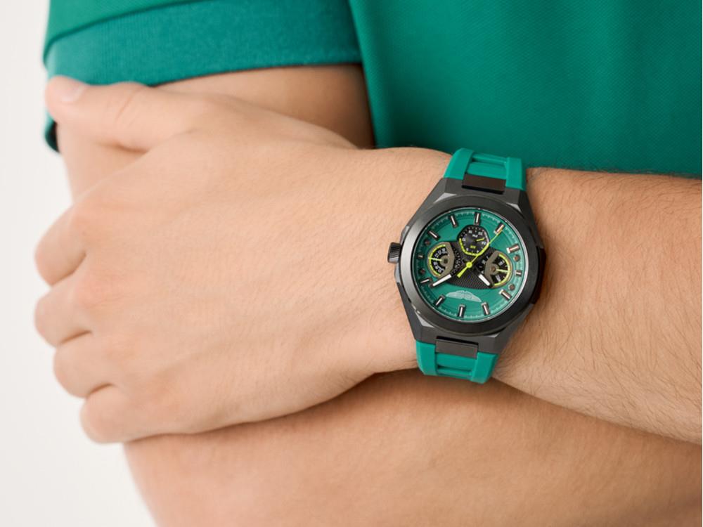 Aston Martin TKS-Thrill Quartz Watch, Green, 42 mm, MTRI1F503