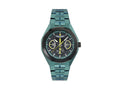 Aston Martin Thrill TKS Quartz Watch, Recycled Steel, Black, 42 mm, MTRI2S606