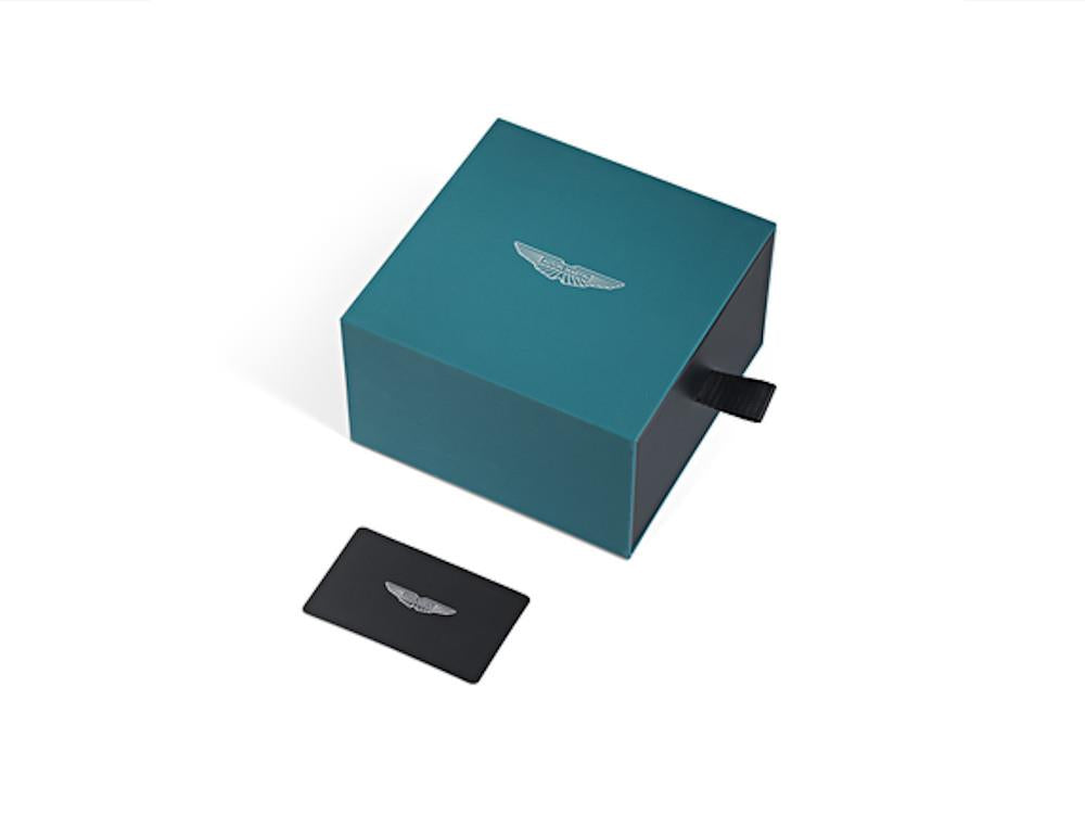 Aston Martin SGT Thrill Quartz Watch, Black, 42 mm, Chronograph, MTRS1F502