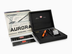 Aurora Internazionale Naranja Arancio Fountain Pen, Limited Ed, 19A-O-FF