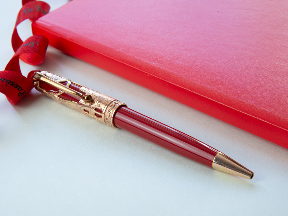 Aurora Special edition Roma Ballpoint pen 88, Resin, Sterling Silver .925