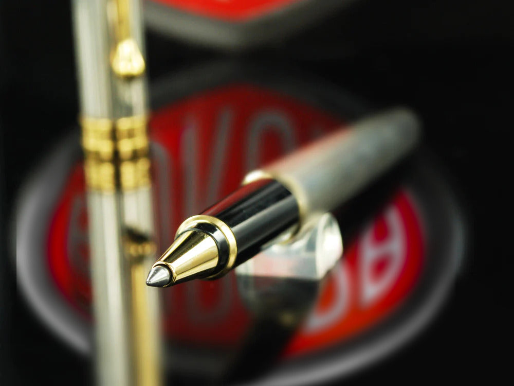 Aurora, 88, Aurora 88 Rollerball pen, Gold trim, Silver .925, 876