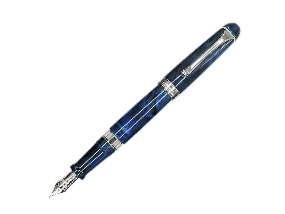 Aurora 88 Boreale Fountain Pen, Blue, Limited Edition, 888-AUB