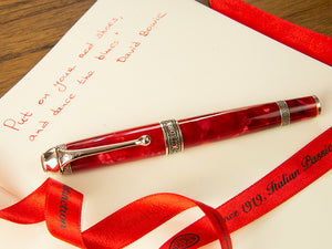 Aurora 85th Anniversary Fountain Pen, Limited Edition, Marbled Resin