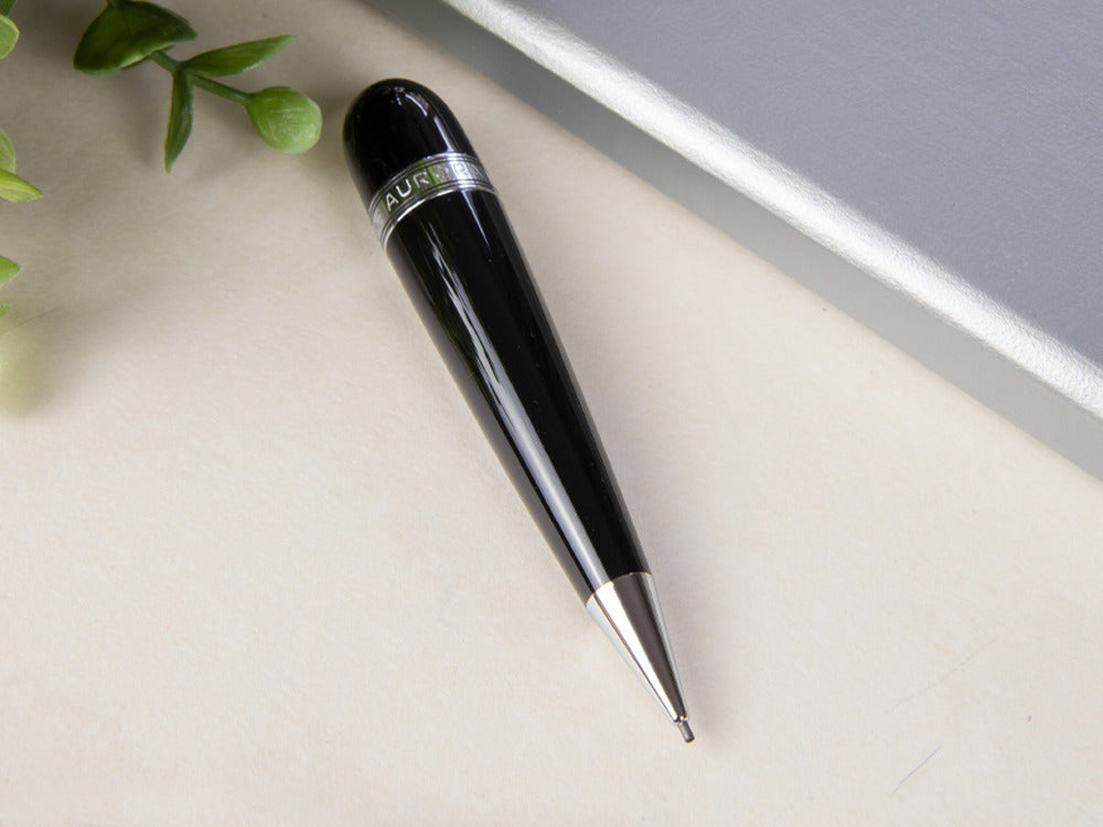 Aurora Optima Mini Sketch pen, Black Resin, Chrome trim, 960-CMN