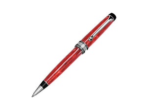 Aurora Optima Rossa Ballpoint Pen, Auroloide, Red, Chrome Trim, 998-CRA