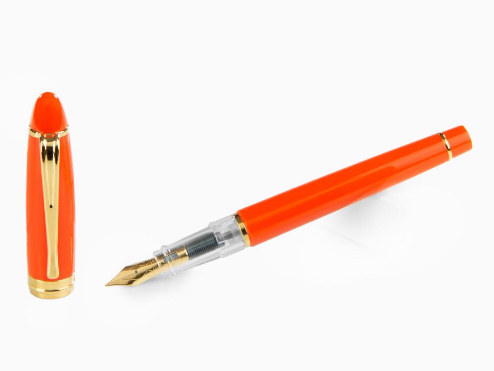 Aurora Ipsilon Demo colors ENTUSIASTA Fountain Pen, Orange, B09-DO