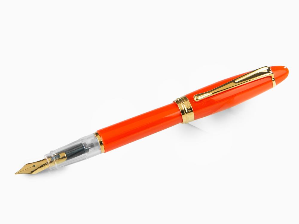 Aurora Ipsilon Demo colors ENTUSIASTA Fountain Pen, Orange, B09-DO