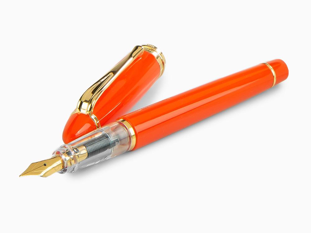 Aurora Ipsilon Demo colors ENTUSIASTA Fountain Pen, Orange, B09-DO